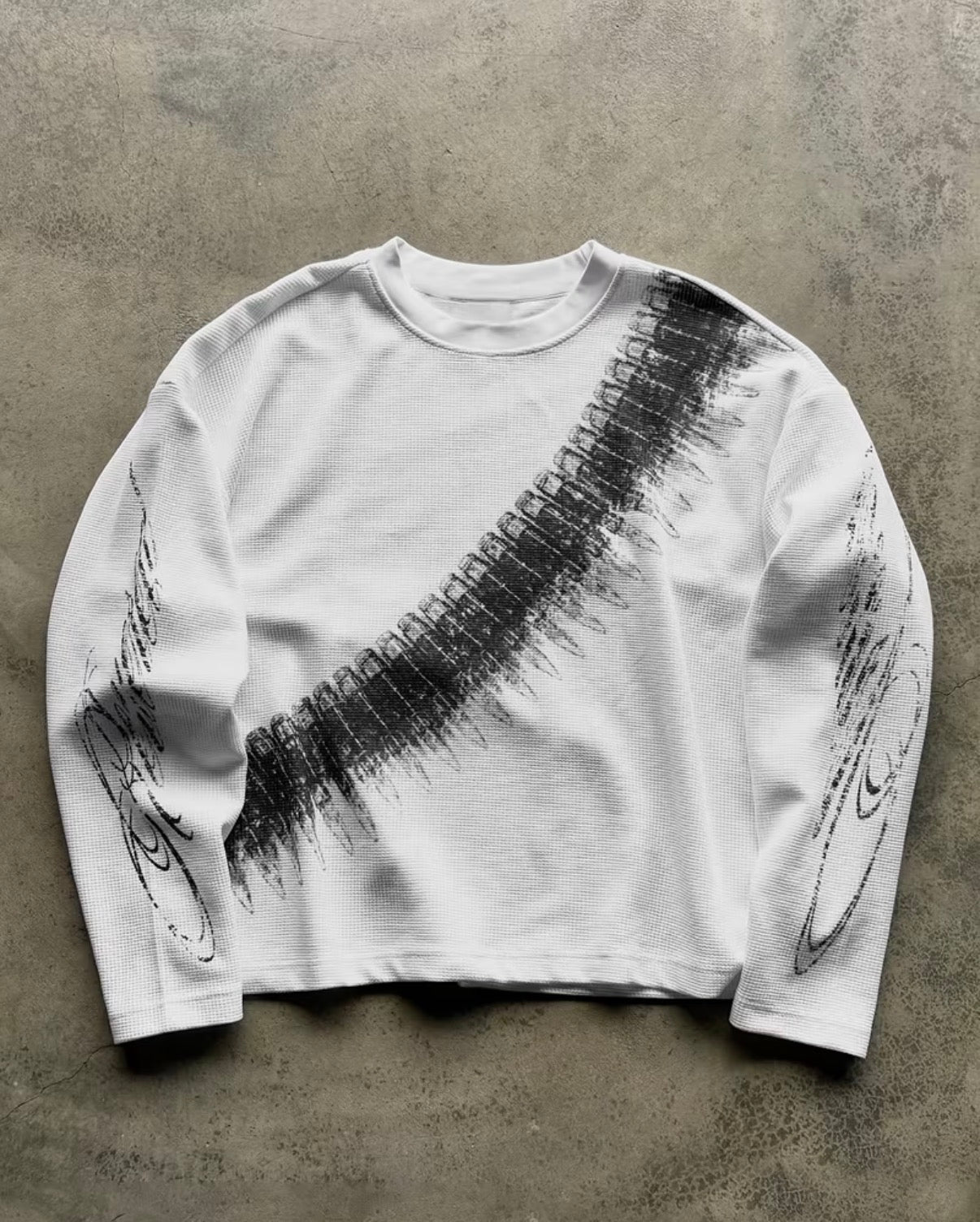 Gothic Longsleeve autumn Shirt Y2k