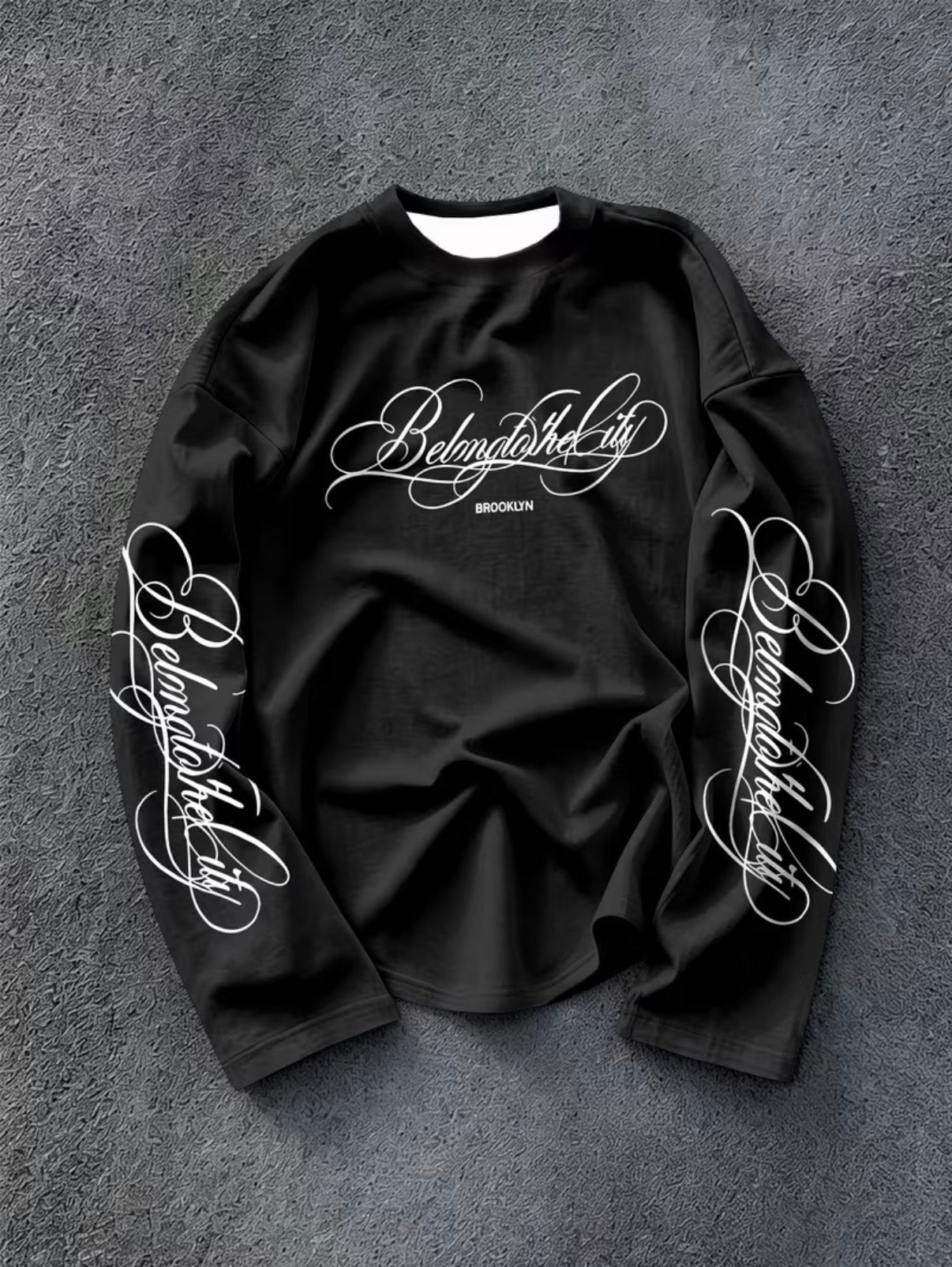 Streetwear Gothic style Longsleeves Mixed Colors