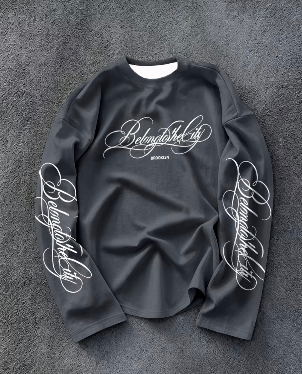 Streetwear Gothic style Longsleeves Mixed Colors