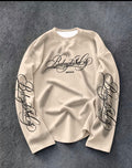 Streetwear Gothic style Longsleeves Mixed Colors