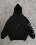 Winter Gothic style hoodie Sword Print