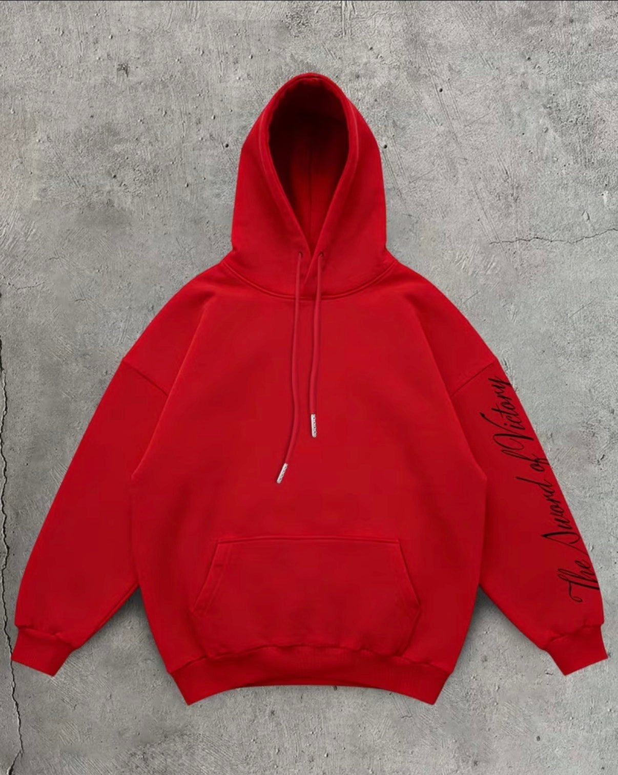 Winter Gothic style hoodie Sword Print