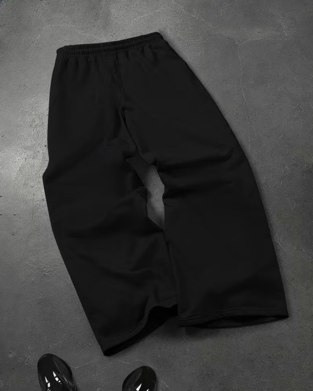 Y2k gothic print Trackpants Mixed colors