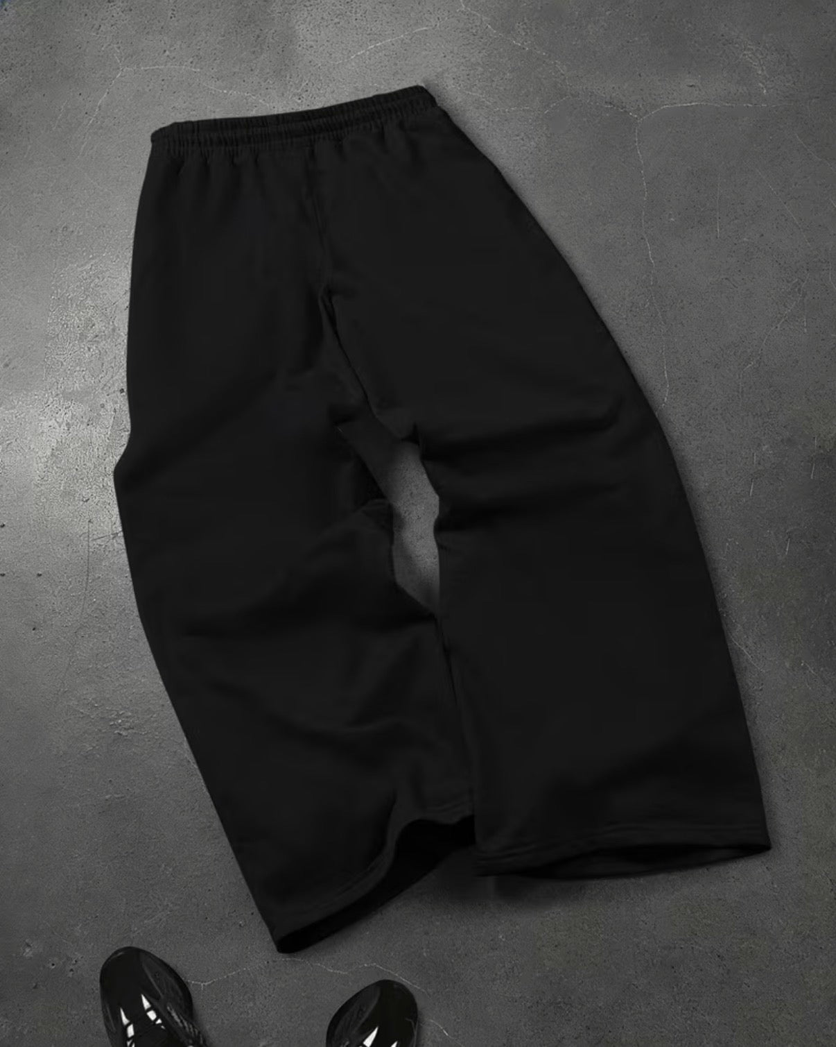 Y2k gothic print Trackpants Mixed colors