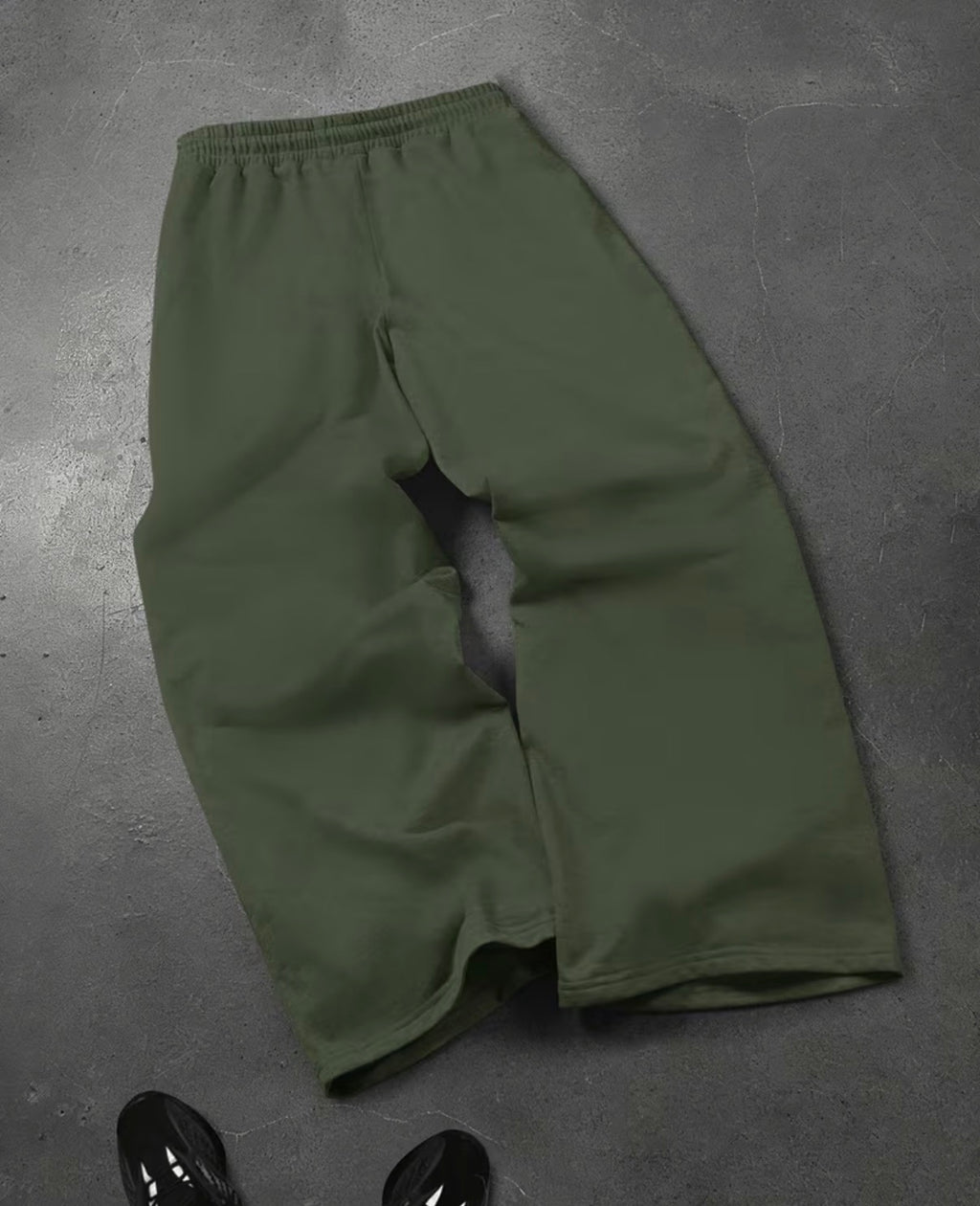 Y2k gothic print Trackpants Mixed colors