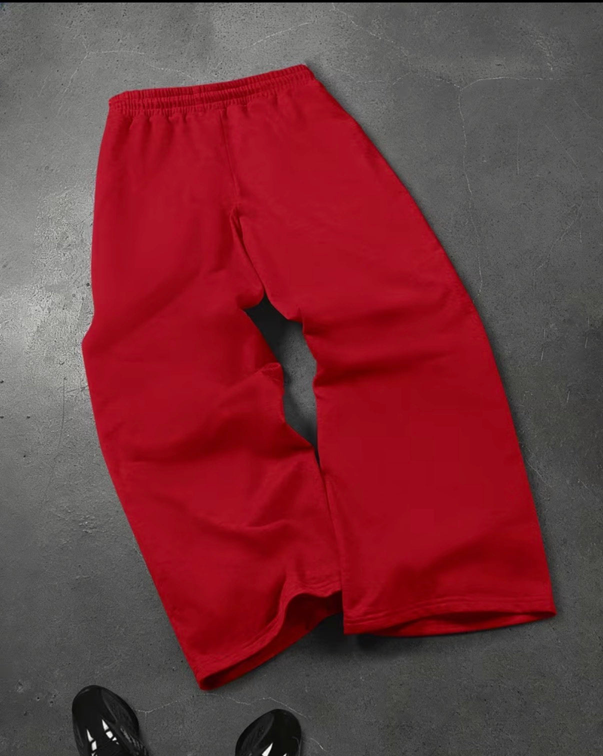 Y2k gothic print Trackpants Mixed colors